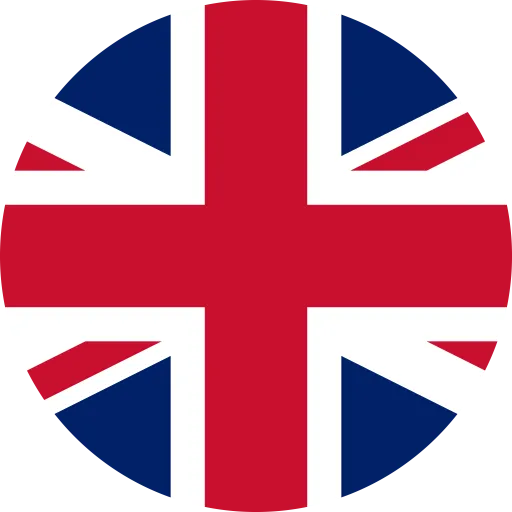 United Kingdom flag, representing Top Stitch's export clients